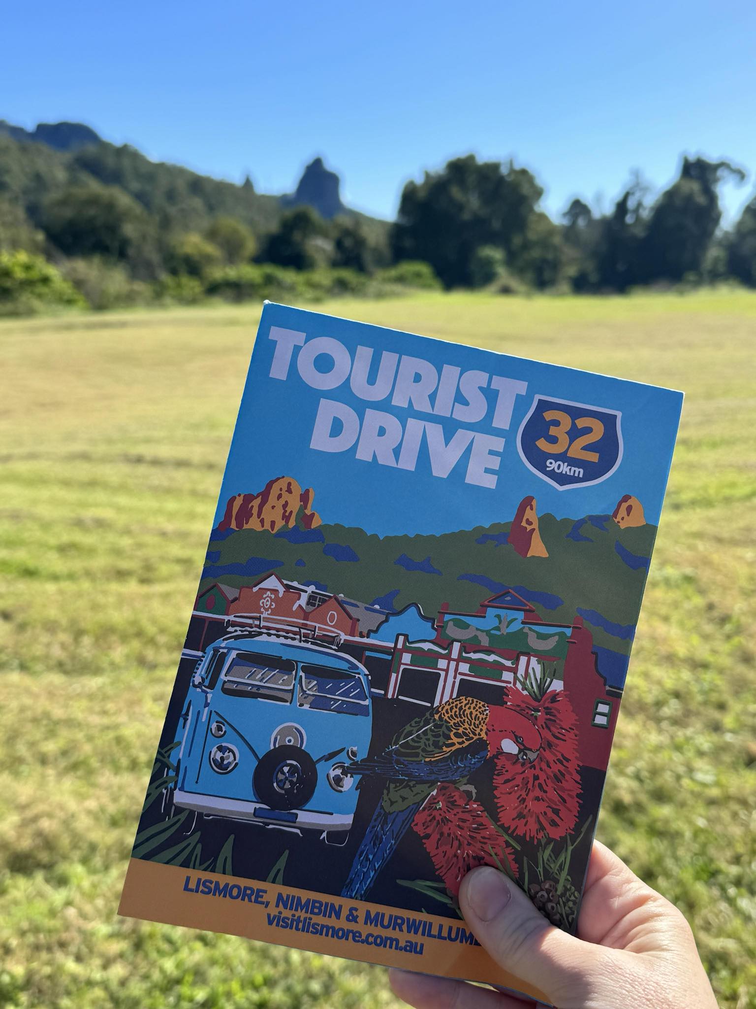 Tourist Drive brochure cover.