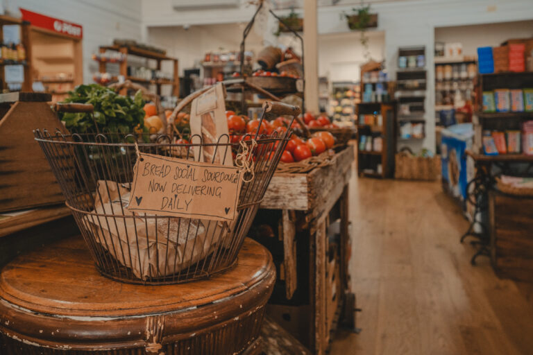 Fresh local produce in Clunes