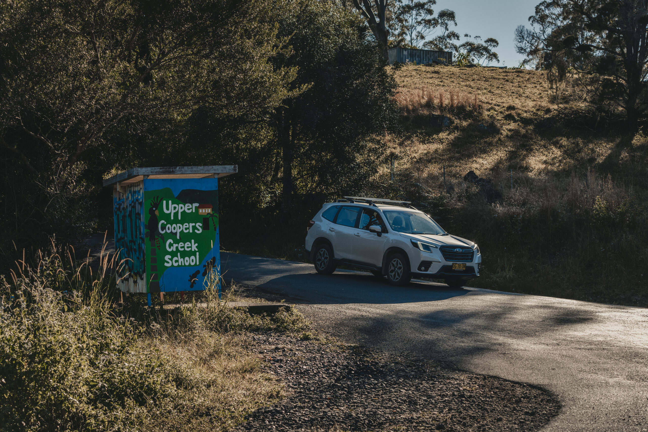 Driving to Lismore