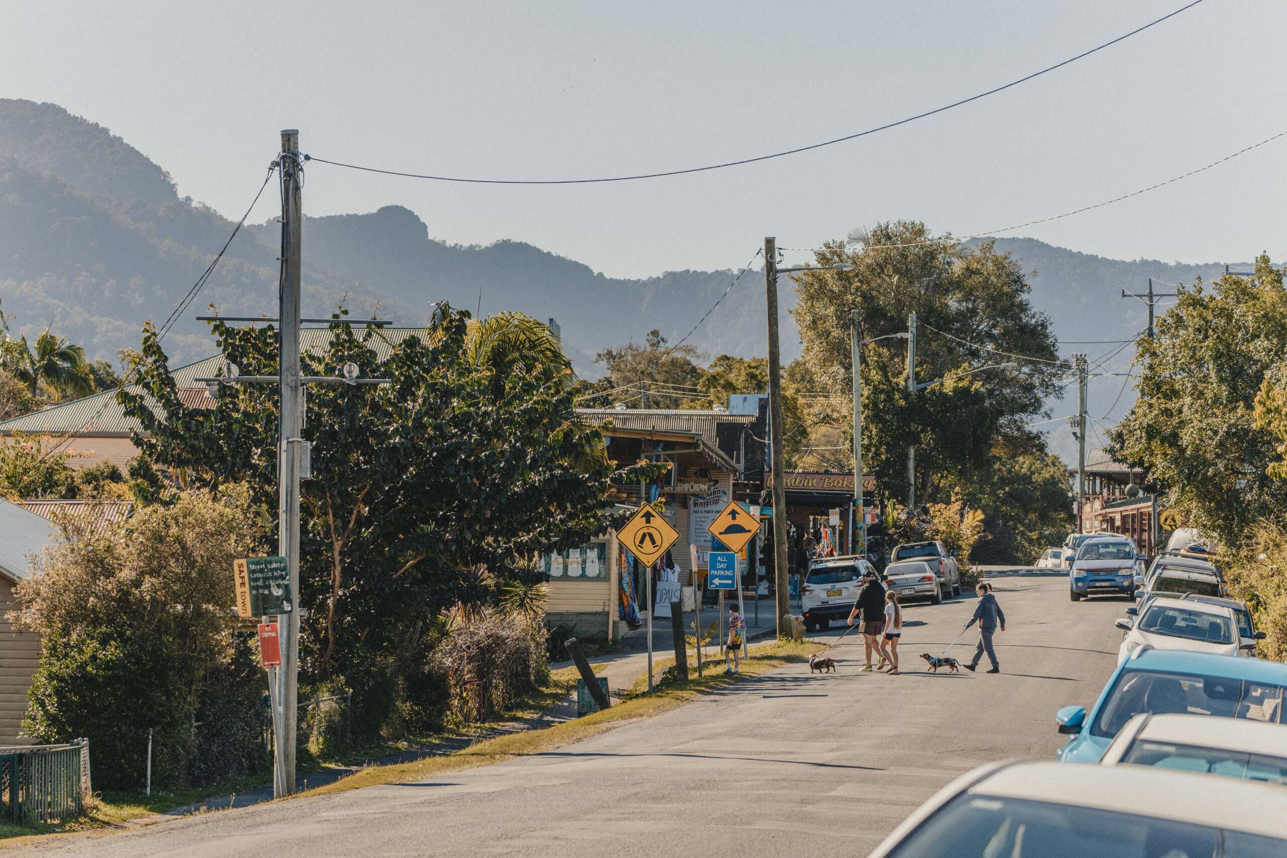 Start your journey along the main street and learn about Nimbin's rich history