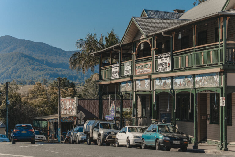 Nimbin street landscapes