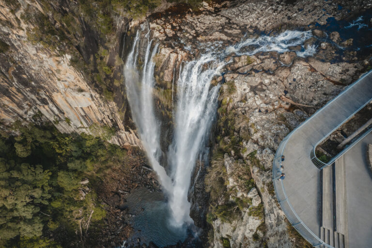 Overlooking Minyon Falls