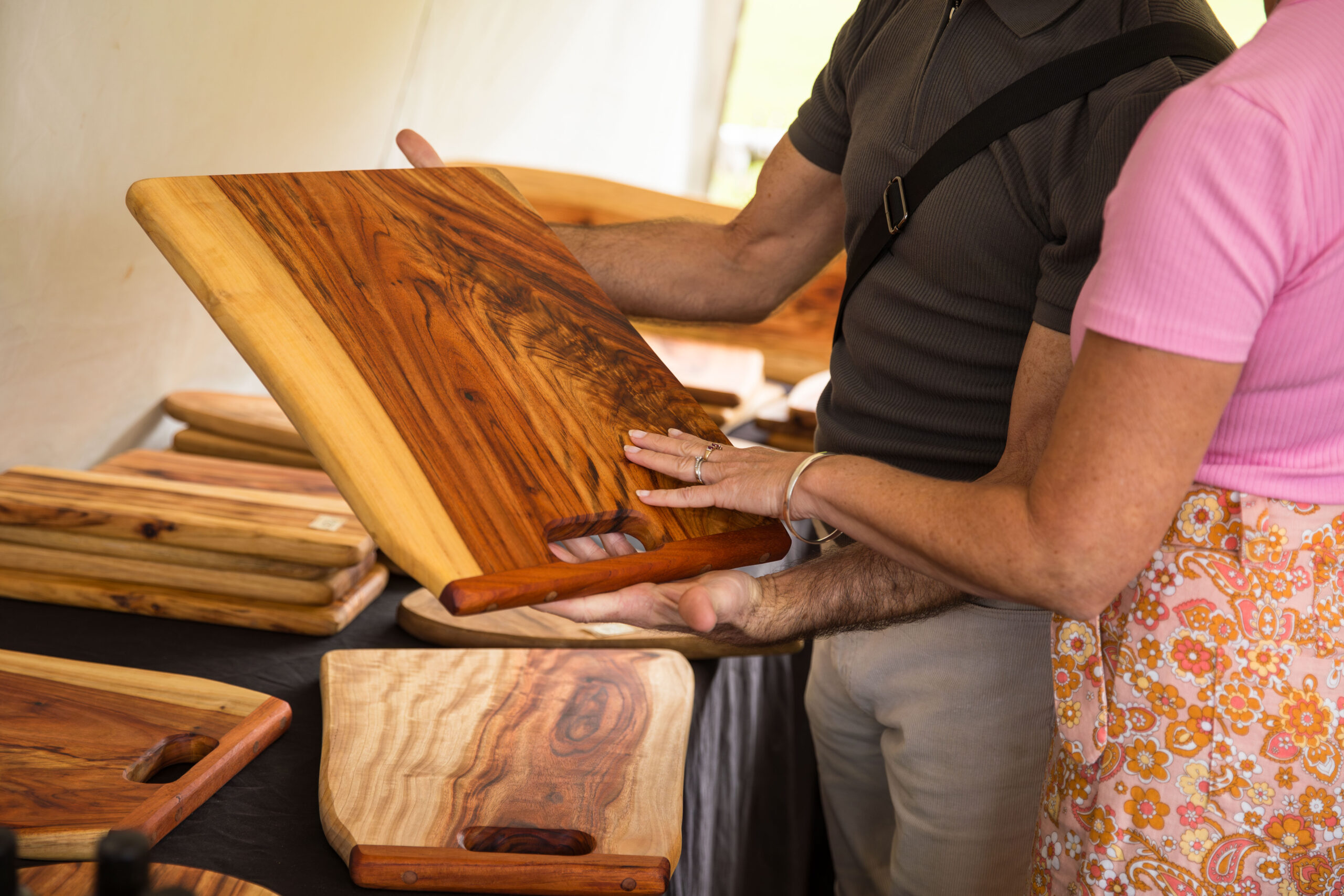 Beautiful wooden chopping boards