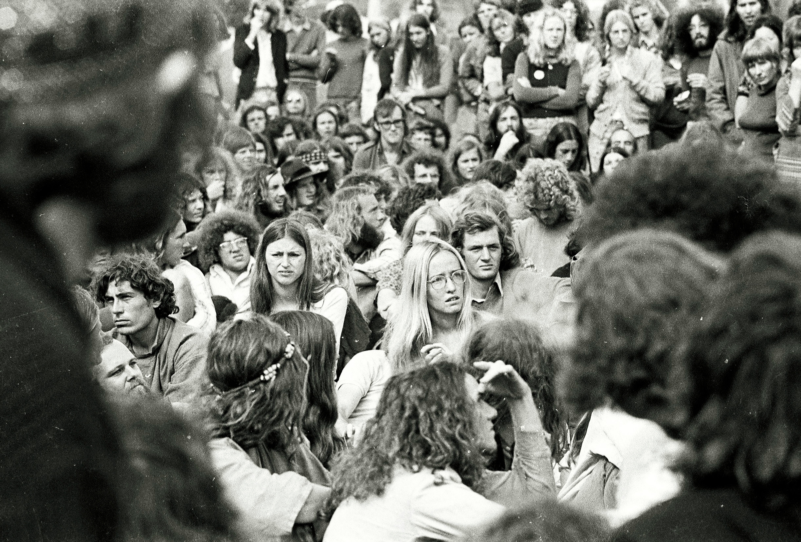 Historical images of Nimbin in the 1970's