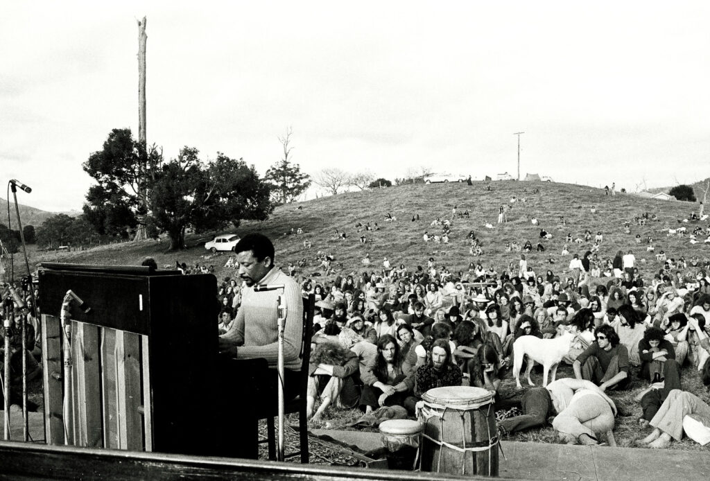 Crowd on the hill