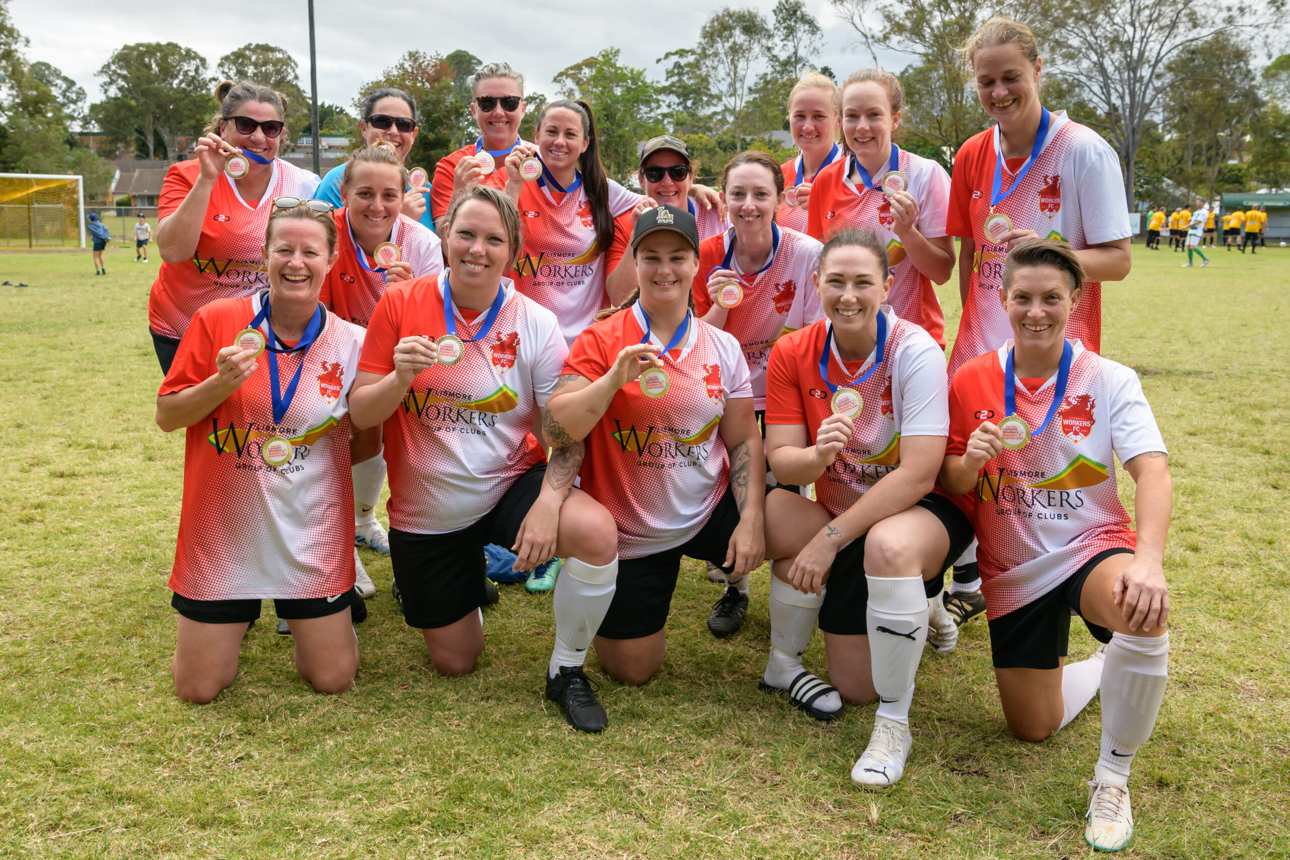 Football winners, Lismore Masters Games