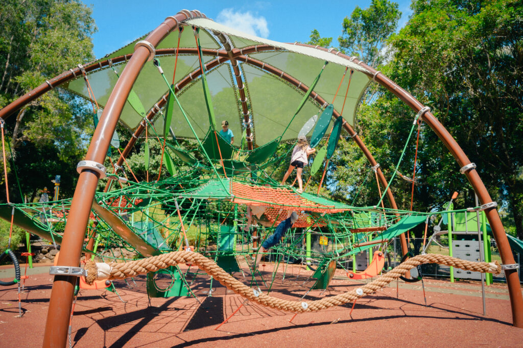 Heritage Park's new Gigadome playground thrills families